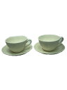 【中古】WEDGWOOD◆カップ&ソーサー/2点セット/IVO/FESTIVITY【キッチン用品】