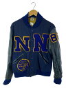 【中古】KAYE BROS./スタジャン/--/ウール/NVY【メンズウェア】(4)