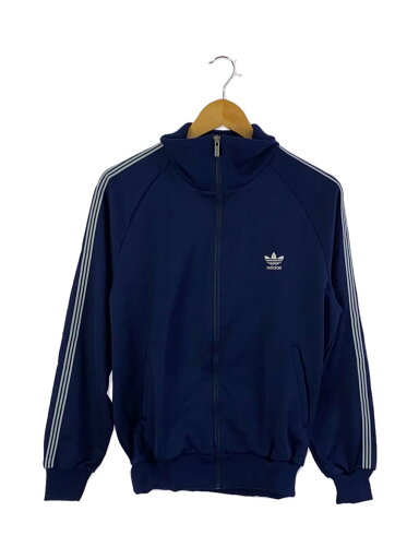 【中古】adidas◆トラックジャケット/西ドイツ製/デッドストック/--/ポリエステル/NVY/TAD-7A【メンズウェア】 【中古】adidas◆トラックジャケット/西ドイツ製/デッドストック/--/ポリエステル/NVY/TAD-7A【メンズウェア】