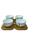 【中古】WEDGWOOD◆カップ&ソーサー/WHT/ワイルドストロベリー【キッチン用品】