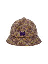【中古】Needles◆Bermuda Hat/M/ポリエステル/BEG/総柄/メンズ/MR070【服飾雑貨他】(4)