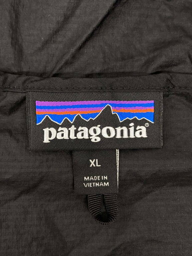 【中古】patagonia◆ナイロンジャケット/XL/ナイロン/BLK/無地/24142SP19【メンズウェア】