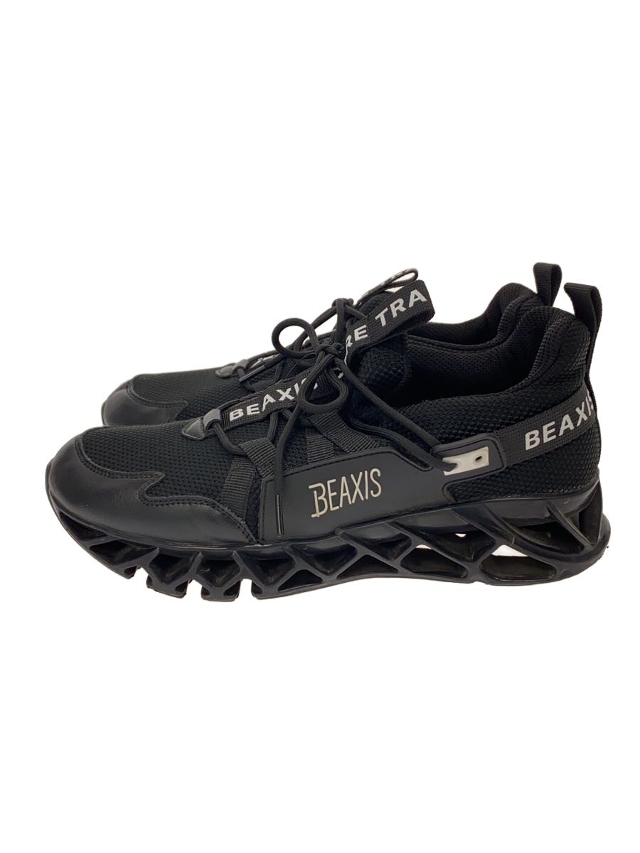 【中古】BEAXIS/ローカットスニーカー/L/BLK/AZ-838【シューズ】