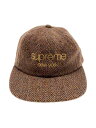 【中古】Supreme◆16AW/Wool Herringbone Classic Logo 6-Panel/キャップ/キャメル/メンズ【服飾雑貨他】