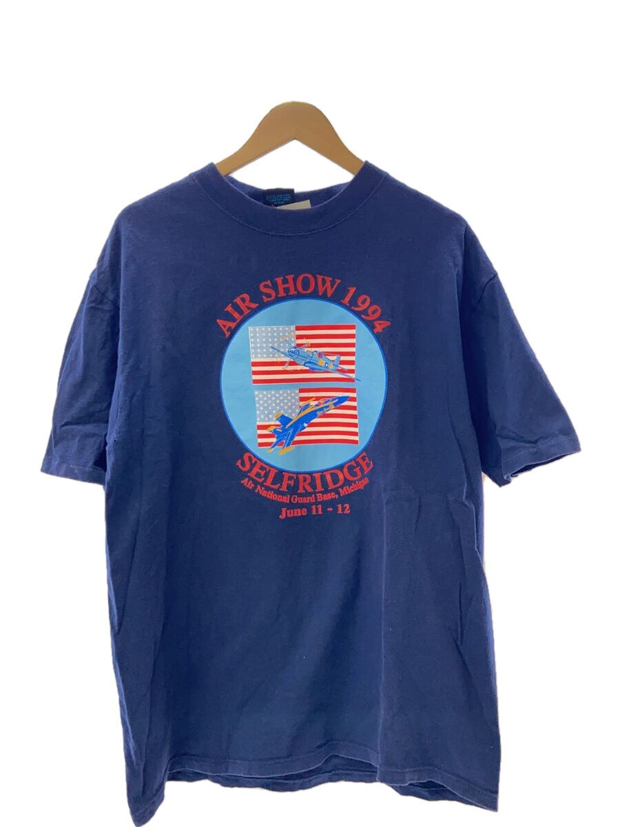 SOFFES/90S/AIR SHOW 1994/Tシャツ/L/コットン/NVY/プリント