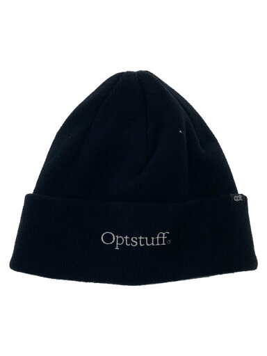 【中古】Optstuff◆ニットキャップ/FREE/コットン/BLK/メンズ【服飾雑貨他】 【中古】Optstuff◆ニットキャップ/FREE/コットン/BLK/メンズ【服飾雑貨他】