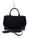 【中古】TORY BURCH◆バッグ/レザー/BLK/無地【バッグ】(4)