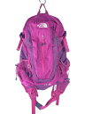 【中古】THE NORTH FACE◆リュック/ナイロン/PNK/無地/NM06113【バッグ】