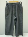 【中古】HEALTH◆EASY PANTSイージーパンツ/ボトム/M/コットン/GRY//【メンズウェア】(4)