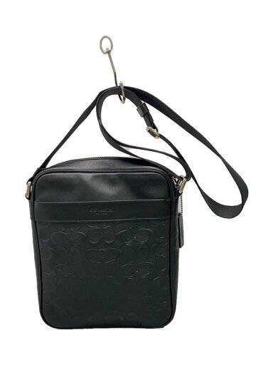 【中古】COACH◆ショルダーバッグ/レザー/BLK/F11741【バッグ】 【中古】COACH◆ショルダーバッグ/レザー/BLK/F11741【バッグ】