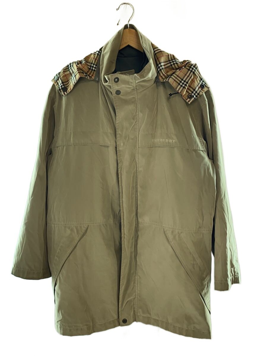 BURBERRY GOLF◆ダウンジャケット/M/ポリエステル/BEG/BFP22-162-07