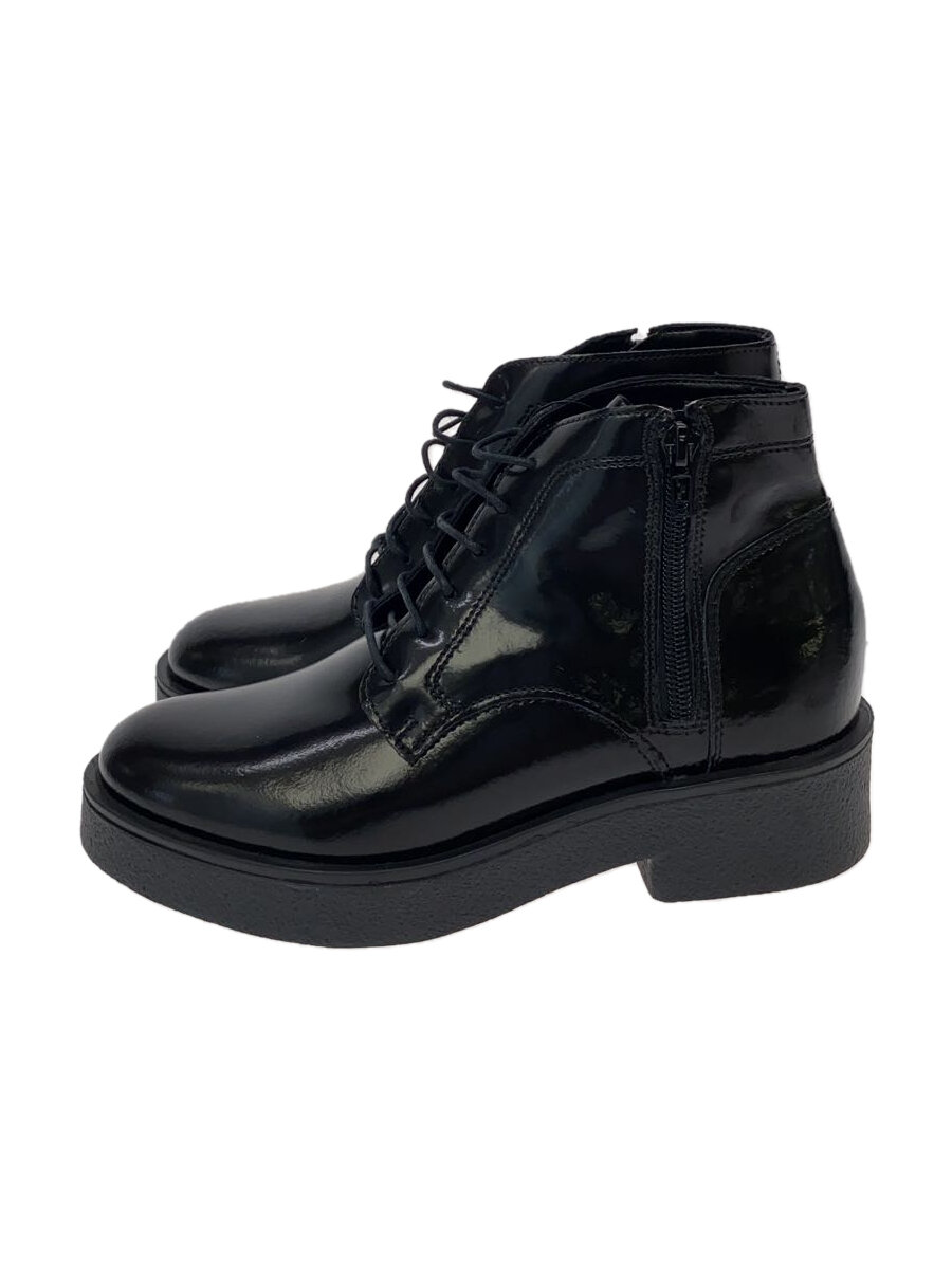 Stilmoda◆レースアップブーツ/37/BLK//