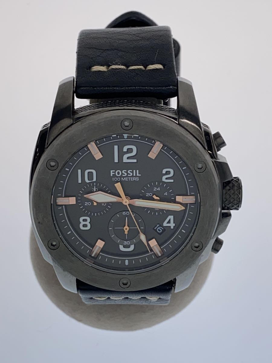 FOSSIL◆クォーツ腕時計/アナログ/レザー/FS5016