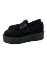 【中古】tuk◆シューズ/--/BLK/レザー【シューズ】(4)