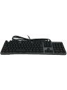 【中古】Logicool◆G512 Carbon RGB Mechanical Gaming Keyboard (Clicky) ブラック 【パソコン】