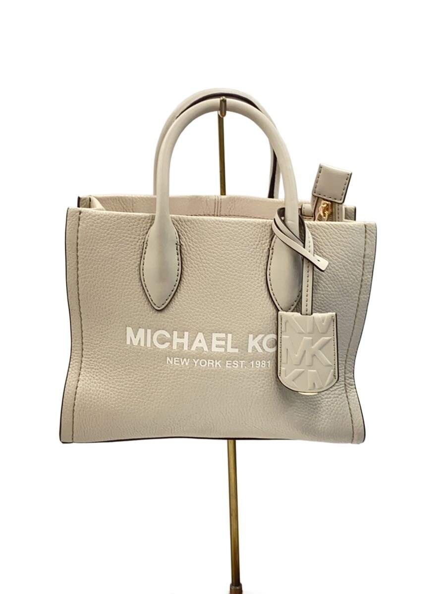 乐天商城 - 【中古】MICHAEL KORS◆ハンドバッグ/フェイクレザー/BEG/35S2G7ZC5L【バッグ】