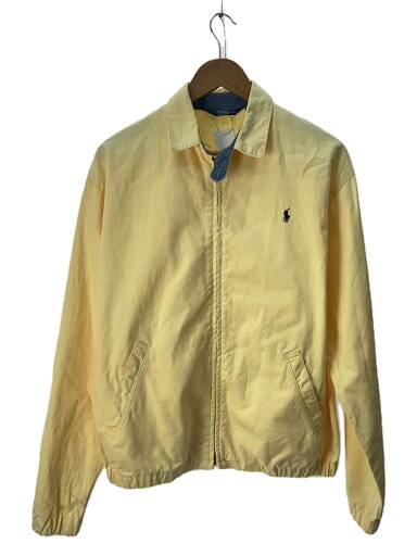 【中古】POLO RALPH LAUREN◆USA製/スイングジャケット/S/コットン/YLW//【メンズウェア】 【中古】POLO RALPH LAUREN◆USA製/スイングジャケット/S/コットン/YLW//【メンズウェア】