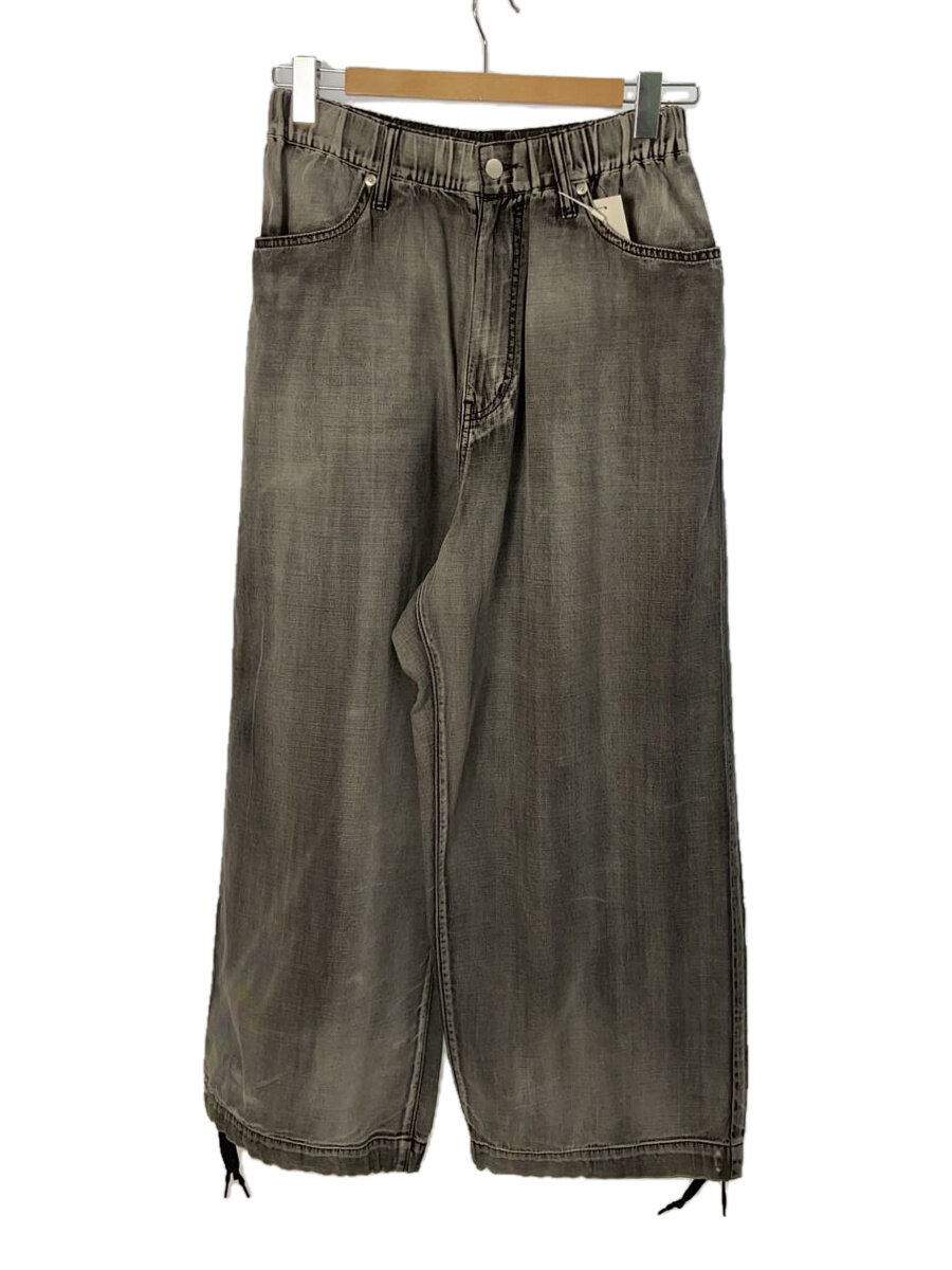 【中古】LUI’S◆25SS/FADEイージーバギーデニムパンツ/S/コットン/GRY/LUZ2051303A0003//【メンズウェア】