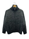 【中古】soerte◆カーディガン(厚手)/2/アクリル/GRY/SOTOY1023003【メンズウェア】