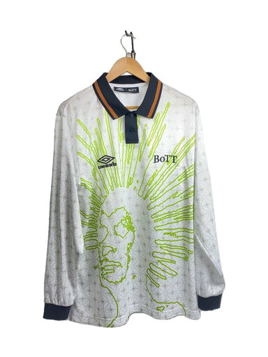 【中古】BoTT◆UMBRO×BoTT×BEAMS/M/ポリエステル/WHT/総柄/75-10-0207-493【メンズウェア】 【中古】BoTT◆UMBRO×BoTT×BEAMS/M/ポリエステル/WHT/総柄/75-10-0207-493【メンズウェア】