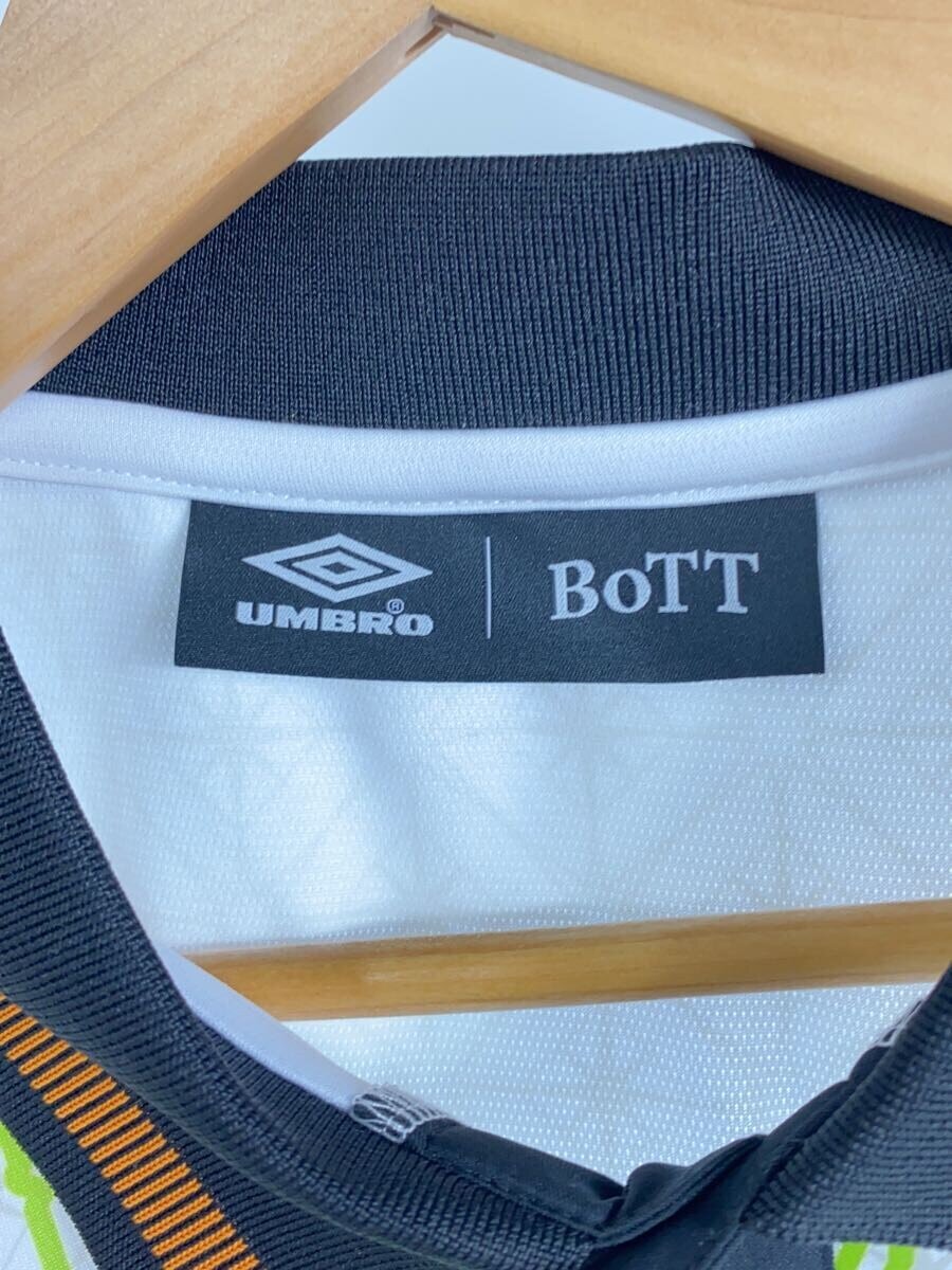 【中古】BoTT◆UMBRO×BoTT×BEAMS/M/ポリエステル/WHT/総柄/75-10-0207-493【メンズウェア】