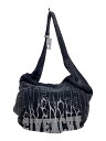 【中古】GIVENCHY◆ジャージーホーボーショルダーバッグ/コットン/GRY//【バッグ】