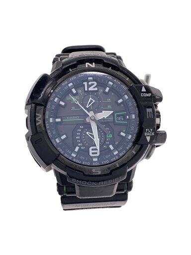 【中古】CASIO◆ソーラー腕時計・G-SHOCK/アナログ/ラバー/BLK/BLK【服飾雑貨他】 【中古】CASIO◆ソーラー腕時計・G-SHOCK/アナログ/ラバー/BLK/BLK【服飾雑貨他】
