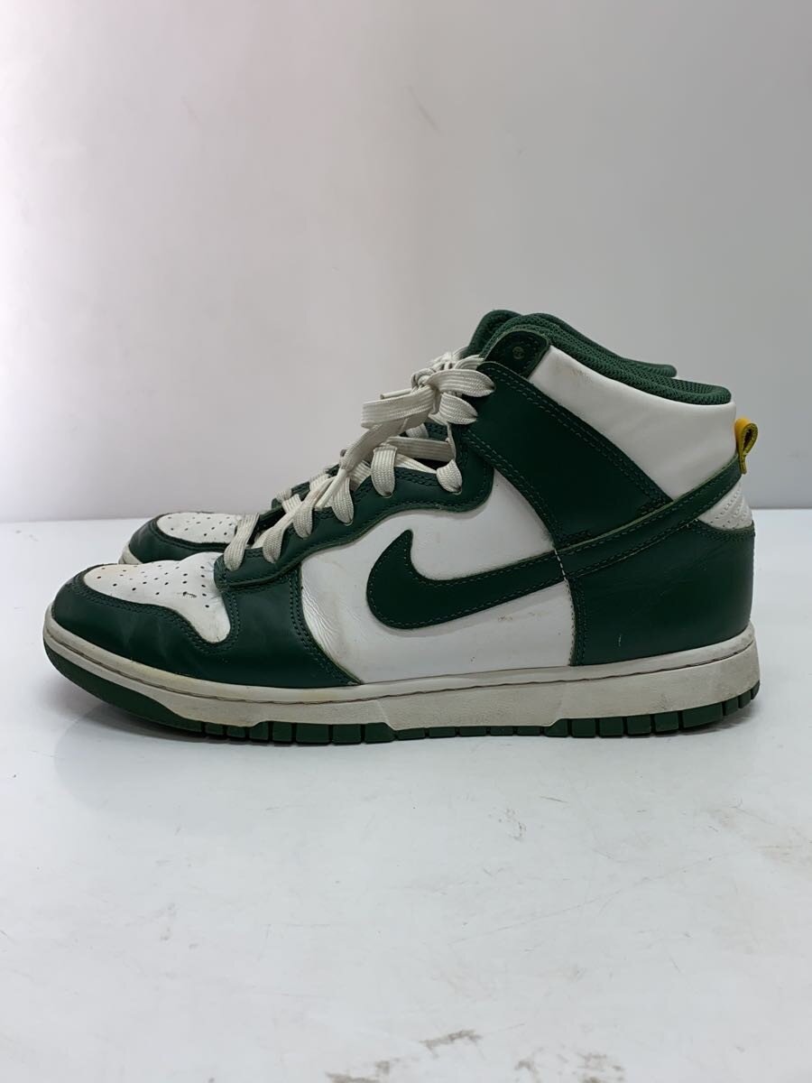 【中古】NIKE◆DUNK HI RETRO_ダンク ハイ レトロ/27.5cm/GRN【シューズ】