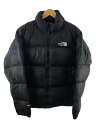 【中古】THE NORTH FACE◆90s/ヌプシ/ダウンジャケット/700フィル/L/ナイロン/BLK/無地【メンズウェア】(4)