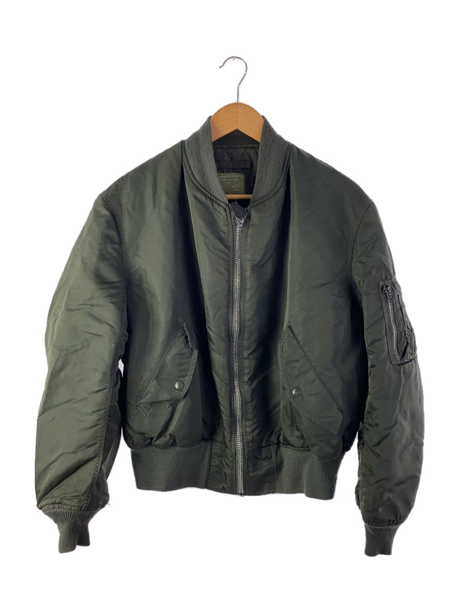 【中古】ALPHA INDUSTRIES◆ジャケット/--/--/KHK/無地//【メンズウェア】
