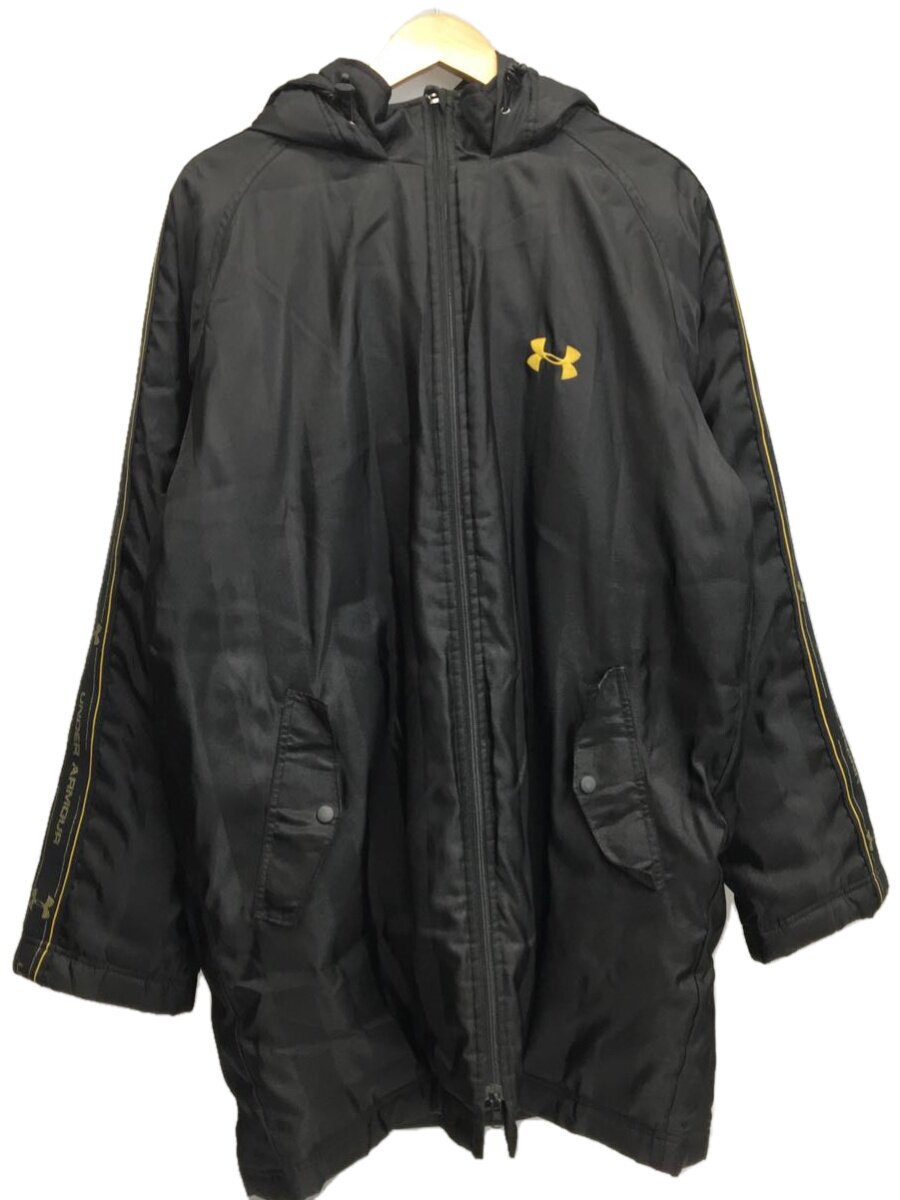 【中古】UNDER ARMOUR◆スポーツウェアー/XL/BLK//【スポーツ】