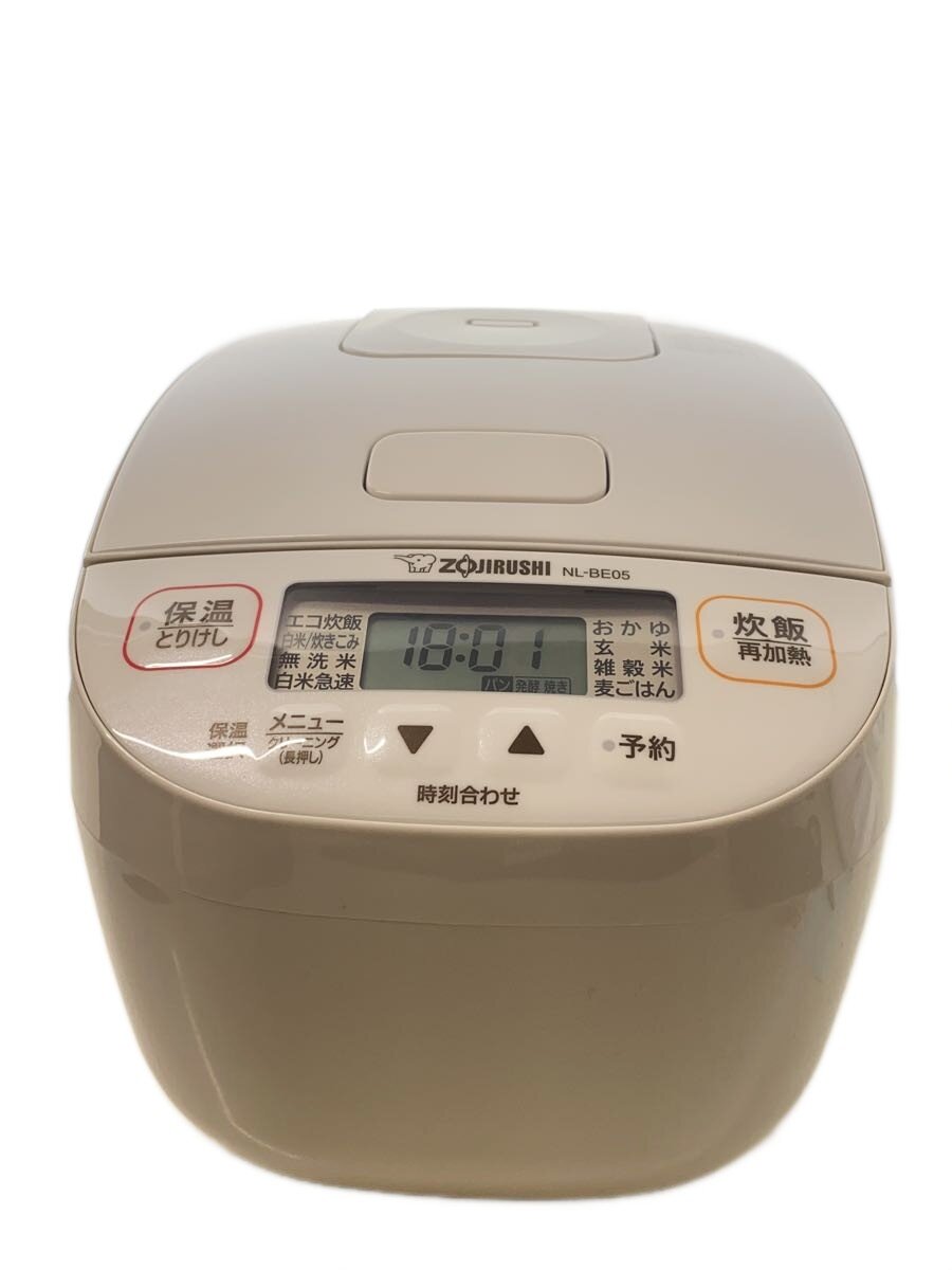 【中古】ZOJIRUSHI◆炊飯器 極め炊き NL-BE05-WZ【家電・ビジュアル・オーディオ】