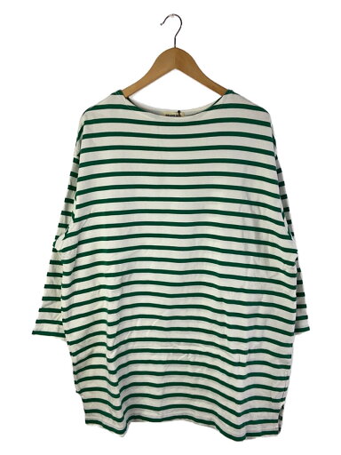 【中古】BEAMS BOY◆長袖ワンピース/--/コットン/WHT/ボーダー/13-14-0398-101【レディースウェア】 【中古】BEAMS BOY◆長袖ワンピース/--/コットン/WHT/ボーダー/13-14-0398-101【レディースウェア】