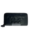 【中古】TORY BURCH◆長財布/--/BLK/無地/メンズ【服飾雑貨他】