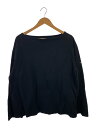 【中古】OUTIL◆長袖Tシャツ/2/コットン/ブラック【メンズウェア】