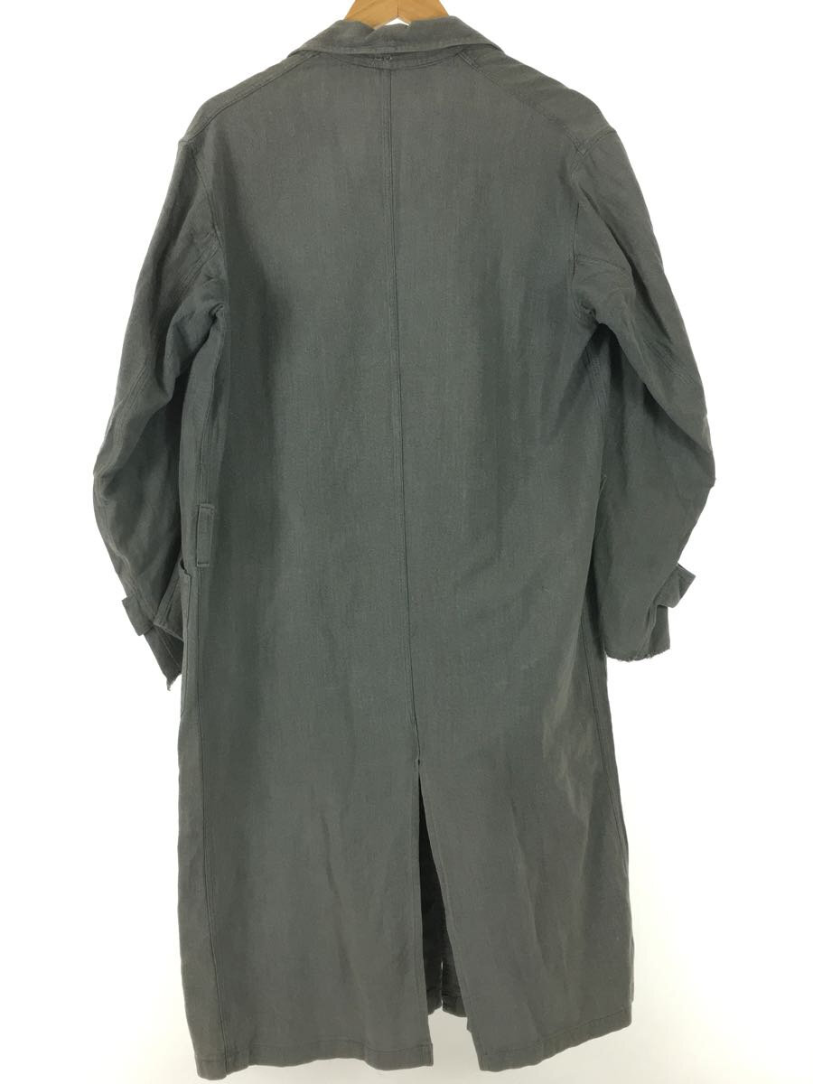 【中古】50s/アトリエコート/コート/ブラックシャンブレー/--/GRY【メンズウェア】