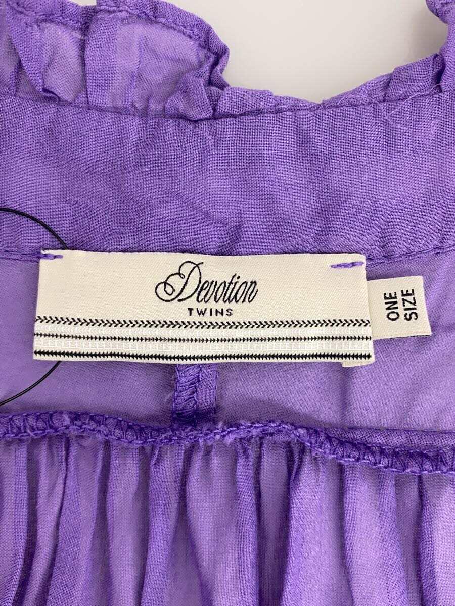 【中古】Devotiontwins/長袖ワンピース/one/コットン/PUP/【レディースウェア】