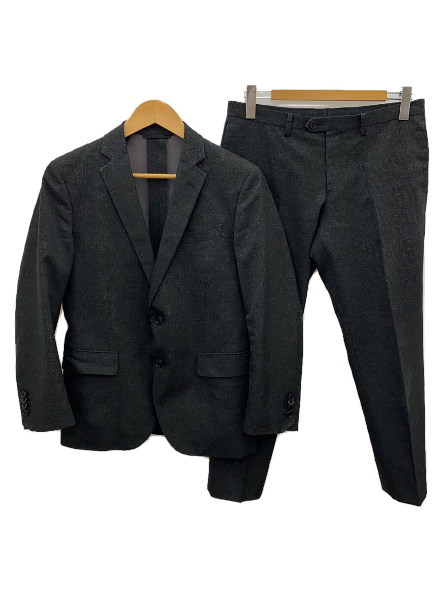 【中古】THE SUIT COMPANY◆スーツ/--/ポリエステル/GRY/192147【メンズウェア】