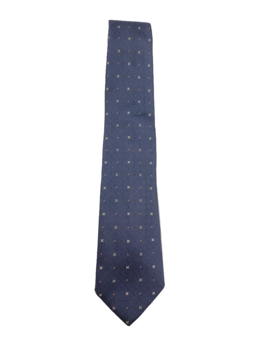 LOUIS VUITTON - 【中古】LOUIS VUITTON◆ネクタイ/シルク/BLU/総柄/メンズ【服飾雑貨他】