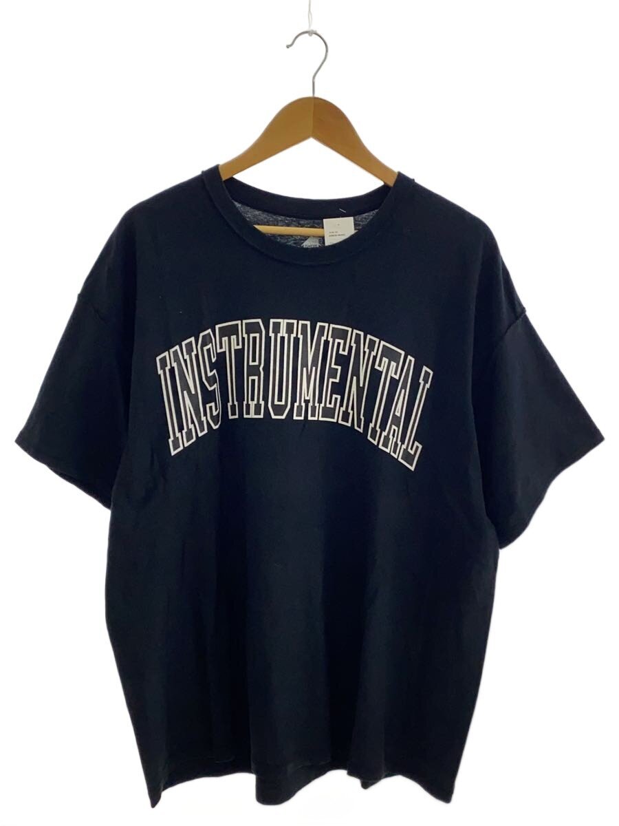 ISNESS MUSIC◆Tシャツ/FREE/コットン/BLK