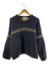 【中古】EDDIE BAUER◆90s/白タグ/ニット・セーター(厚手)/XL/ウール/BRW【メンズウェア】(4)