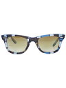 【中古】Ray-Ban◆サングラス/ウェリントン/プラスチック/BRW...(4)