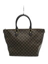 【中古】LOUIS VUITTON◆トートバッグ/PVC/BRW/N51188/サレヤMM/ダミエ【バッグ】