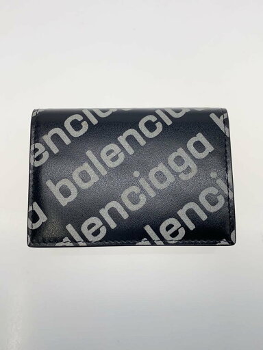 【中古】BALENCIAGA◆コインケース内薄ヨゴレ有/3つ折り財布/レザー/BLK/メンズ/594312【服飾雑貨他】 【中古】BALENCIAGA◆コインケース内薄ヨゴレ有/3つ折り財布/レザー/BLK/メンズ/594312【服飾雑貨他】