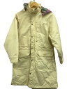 【中古】Woolrich◆ジャケット/M/ポリエステル/クリーム【メンズウェア】