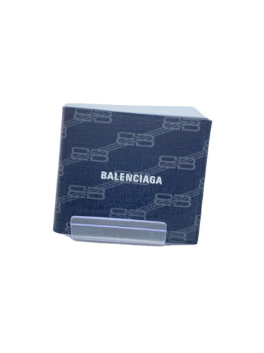 【中古】BALENCIAGA◆2つ折り財布/レザー/ブラック/総柄/メンズ/594549・1061・M46・4261【服飾雑貨他】 【中古】BALENCIAGA◆2つ折り財布/レザー/ブラック/総柄/メンズ/594549・1061・M46・4261【服飾雑貨他】