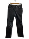 【中古】GAP◆OLD GAP/00AW/ブーツカットレザーパンツ/ブラック/SIZE:W29×L30(実寸)//【メンズウェア】