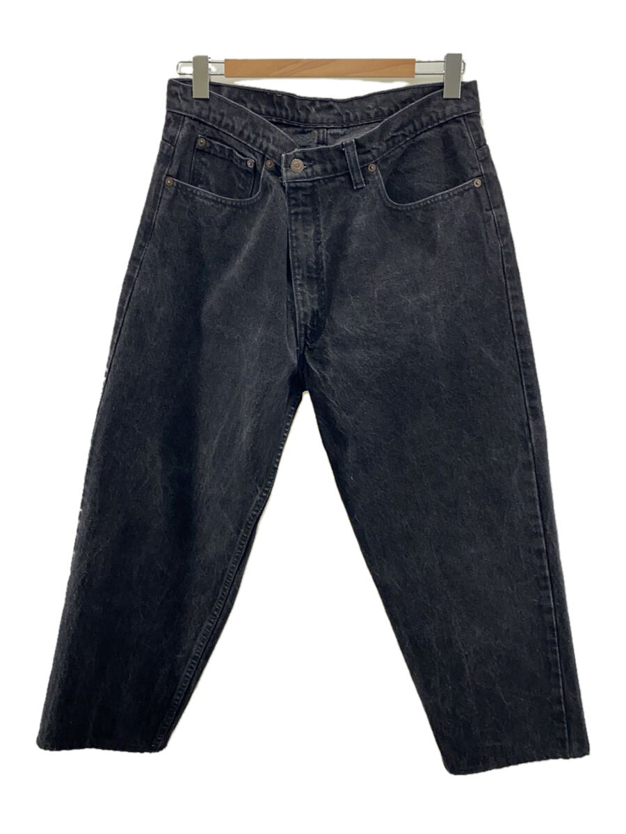 【中古】Levi’s◆ボトム/38/コットン/BLK/550 0260//【メンズウェア】