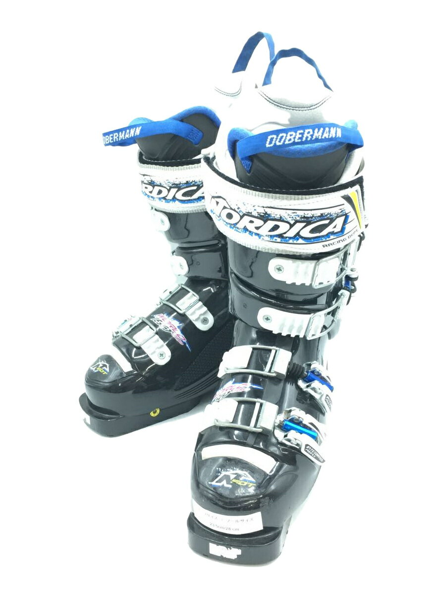 【中古】NORDICA◆スキーブーツ/23.5cm/BLK【スポーツ】