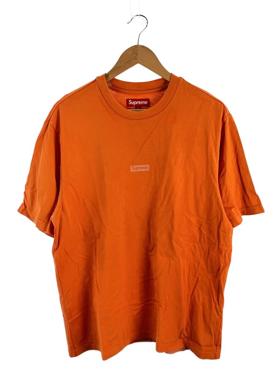 Supreme◆24ss/overprint small box s/s top /M/コットン/ORN